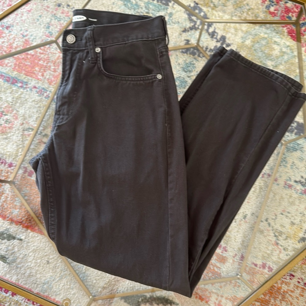 Old Navy men’s straight jeans. Size 30x30. Dark gray